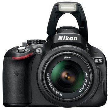 Aparat foto DSLR Nikon D5100 Kit 18-55mm VR, 16.2 MP