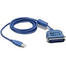 Trendnet Cablu adaptor TRENDnet USB to Parallel Converter, 2 m, albastru