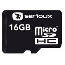 Serioux Micro SDHC 16GB, Class 10 + adaptor SDHC