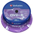 Verbatim DVD+R Verbatim 25 bucati, 16x, 4.7GB