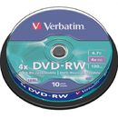 Verbatim DVD-RW Verbatim 10 bucati, 4x, 4.7GB