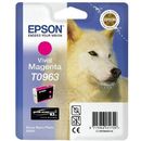 Epson Toner inkjet Epson T0963 vivid magenta, 11.4 ml