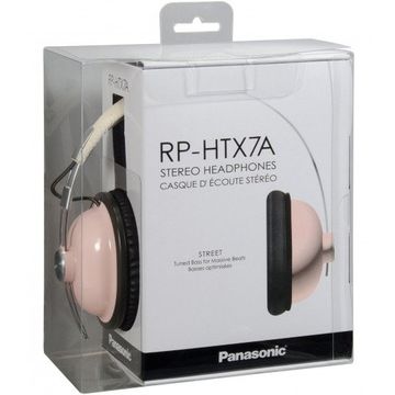 Casti Panasonic RP-HTX7AE-P, roz