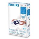 Philips Sac de praf Philips S-Bag FC8021/03, 4 bucati