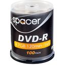 Spacer DVD-R Spacer 4.7GB 16x, 100 bucati