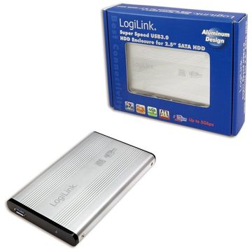 HDD Rack LogiLink UA0106A, SATA, 2.5 inch, USB 3.0, argintiu