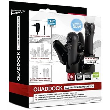 Stand de incarcare SpeedLink QUADDOCK All-In-1 System pentru PS3