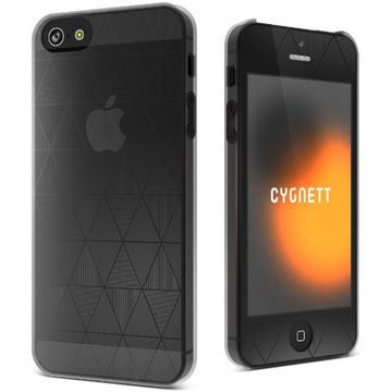 Husa Husa CYGNETT Polygon Super Thin pentru iPhone 5S, neagra