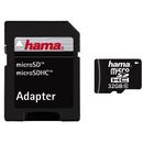 Hama 108089 Micro SDHC 32GB, class 10 + adaptor SD