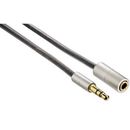 Hama Extensie cablu audio 3.5mm Hama Aluline 80867, 2 metri, gri