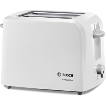 Prajitor de paine Bosch TAT 3A011, putere 980W, alb