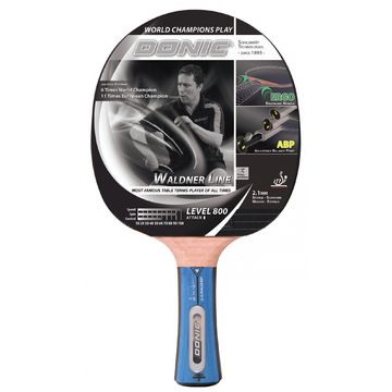 DONIC Paleta tenis de masa Attack New Waldner 800 include DVD