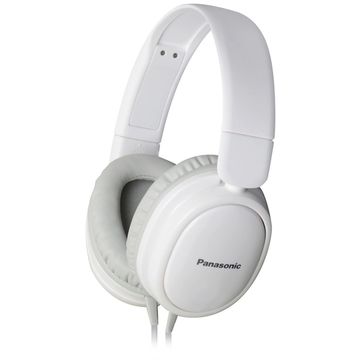 Casti Panasonic RP-HX250E-W Headphones, albe