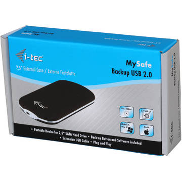 HDD Rack iTec MySafe BackUp, 2.5 inch, HDD SATA, USB 2.0