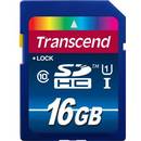 Transcend SDHC, 16 GB, clasa 10 UHS-1