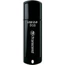 Transcend Memorie USB JetFlash 350, 8 GB, USB 2.0, negru