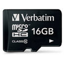 Verbatim micro SDHC, 16GB, clasa 10