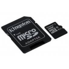 Card memorie Kingston microSDHC 16 GB  Class 10 UHS-I 45MB/s Read