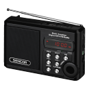 Sencor Aparat radio Sencor SRD215B, portabil, 2 W, USB, micro SD, negru