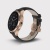 Smartwatch VECTOR Smartwatch Luna L1-10-011, Bluetooth, Bratara piele, Rezistent la apa si praf, Rose Gold/Negru