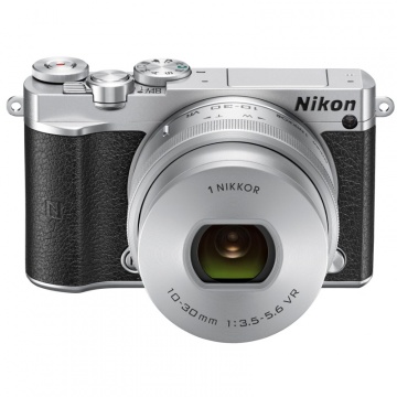 Aparat foto digital Nikon 1 J5 Kit 10-30mm VR PD-Zoom (silver)