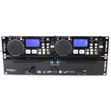 Consola DJ DJ-Tech DUAL CD-MP3/USB/SD PLAYER + SCRATCH