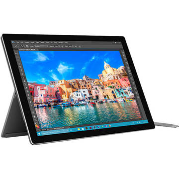 Tableta Microsoft Surface Pro 4, 12.3 inch, Intel Core i5-6300U, 256 GB SSD, 8 GB RAM, Windows 10 Pro,argintie