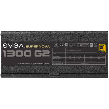 Sursa EVGA SuperNova 1300 G2, 1300W, 80+ Gold, ventilator 140 mm, PFC Activ