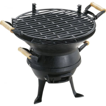 GrillChef Gratar carbune fonta 0630, 35 cm, 50x37x41 cm