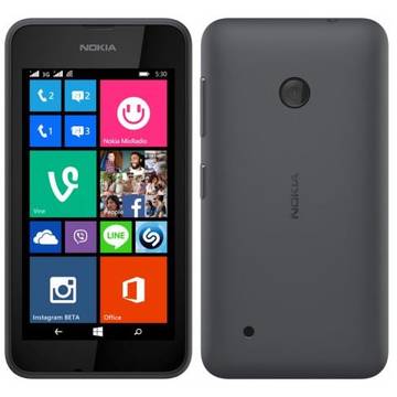 Smartphone Nokia Lumia 530 Dual Sim Black