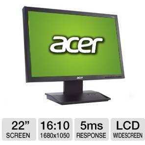 Monitor Refurbished Acer V223W 22 inch 5 ms