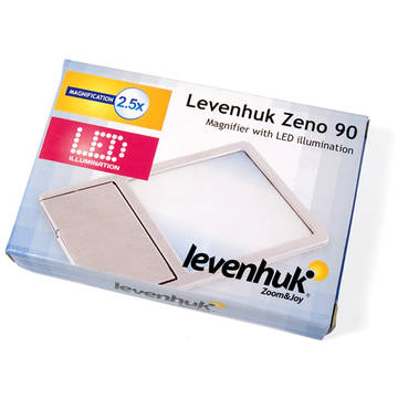 Levenhuk  Zeno 90 Fresnel Lens, 2.5x, 48/45 mm, Metal