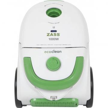 Aspirator ZASS cu sac  ZVC 10, 1000W, 1.8l, alb-verde