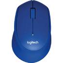 Logitech Logitech® M330 Silent Plus, IN-HOUSE/EMS 910-004910, NO LANG, EMEA, RETAIL, 2.4GHZ, M-R005, albastru