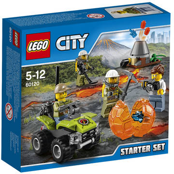 LEGO Vulcanul - Set pentru incepatori (60120)