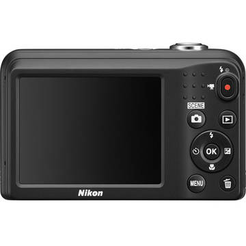 Aparat foto digital Nikon Coolpix A10, 2.7 inch, 16.1 MP, zoom 5x, negru