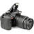 Aparat foto DSLR Nikon D3300 Dual Zoom Kit (AF-P 18-55 VR + 55-200 VR II) ,3 inch, 24.2 MP, negru