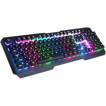 Tastatura Redragon Centaur, Gaming, Iluminata, Rezistenta la apa, USB, Negru