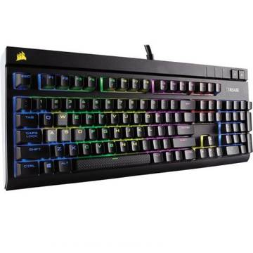 Tastatura Corsair Gaming Strafe RGB LED, Cherry MX Brown, USB