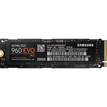SSD Samsung  MZ-V6E500BW, 500GB, 960EVO, M.2