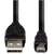 Cablu Hama USB 2.0 Male - microUSB 2.0 Male, 1.8m, negru 54588