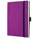SIGEL Caiet lux cu elastic, coperti soft, A6(101 x 148mm), 97 file, Conceptum - mystic violet - velin