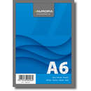 Aurora Blocnotes capsat, A6, 100 file - 60g/mp, microperforatii, AURORA Office - matematica
