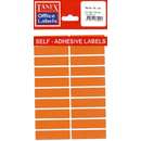 Tanex Etichete autoadezive albe, 13 x 50 mm, 200 buc/set, Tanex