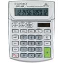 Q-Connect Calculator de birou, 12 digits, 102 x 140mm, ecran rabatabil, Q-Connect - gri