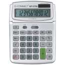 Q-Connect Calculator de birou, 12 digits, 140 x 180mm, ecran rabatabil, Q-Connect - gri
