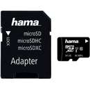 Hama 124152 MicroSDXC, 64GB, Clasa 10 + Adaptor