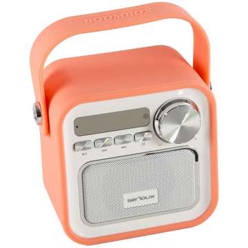 Boxa portabila Serioux Boxa portabila Joy Orange, 5W