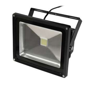 ART External lamp LED 30W,IP65, AC80-265V,black, 3000K- worm white