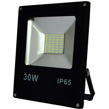 ART External lamp LED 30W,SMD,IP65, AC80-265V,black, 6500K-CW